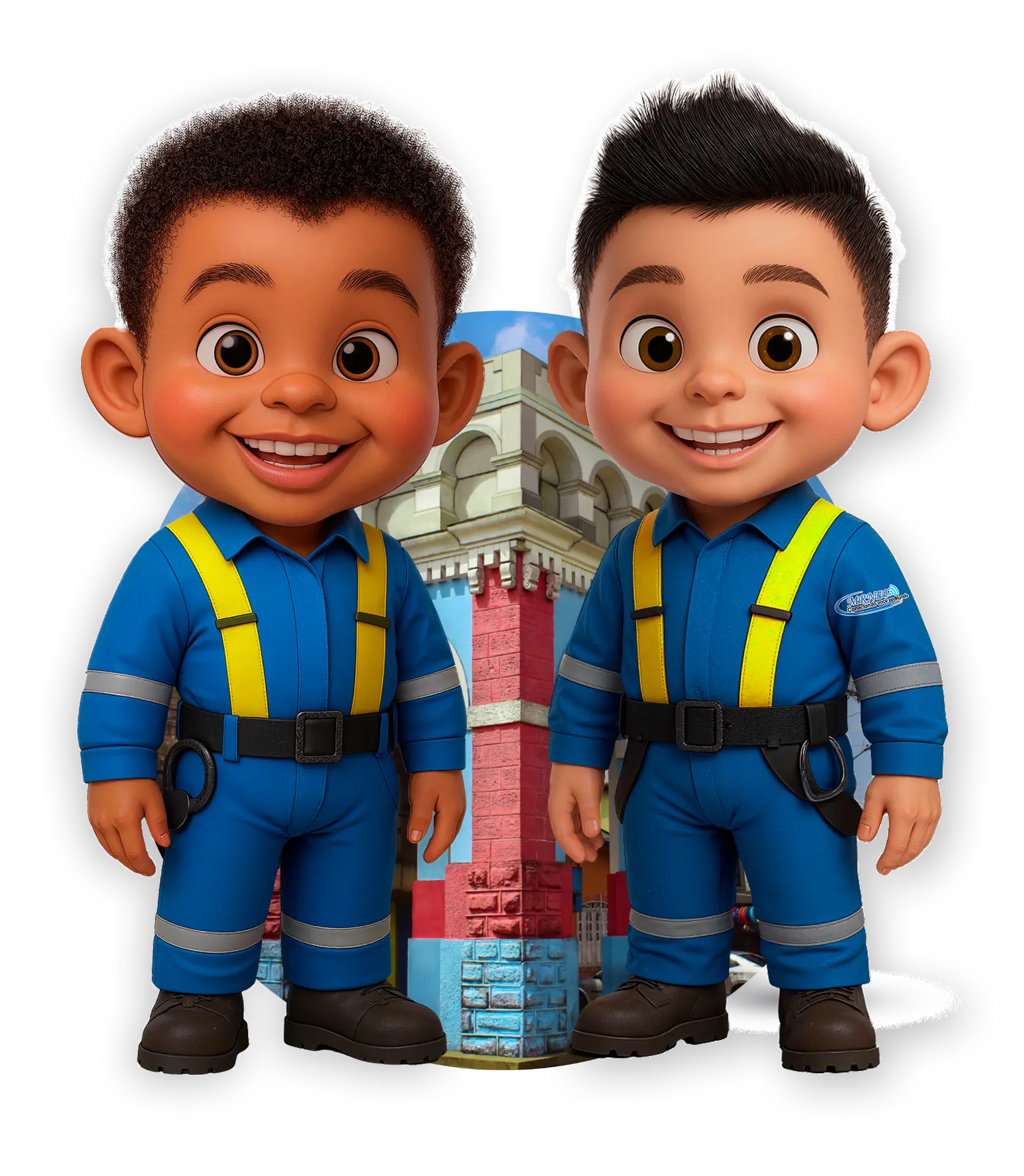 Mascotes técnicos da MRNET